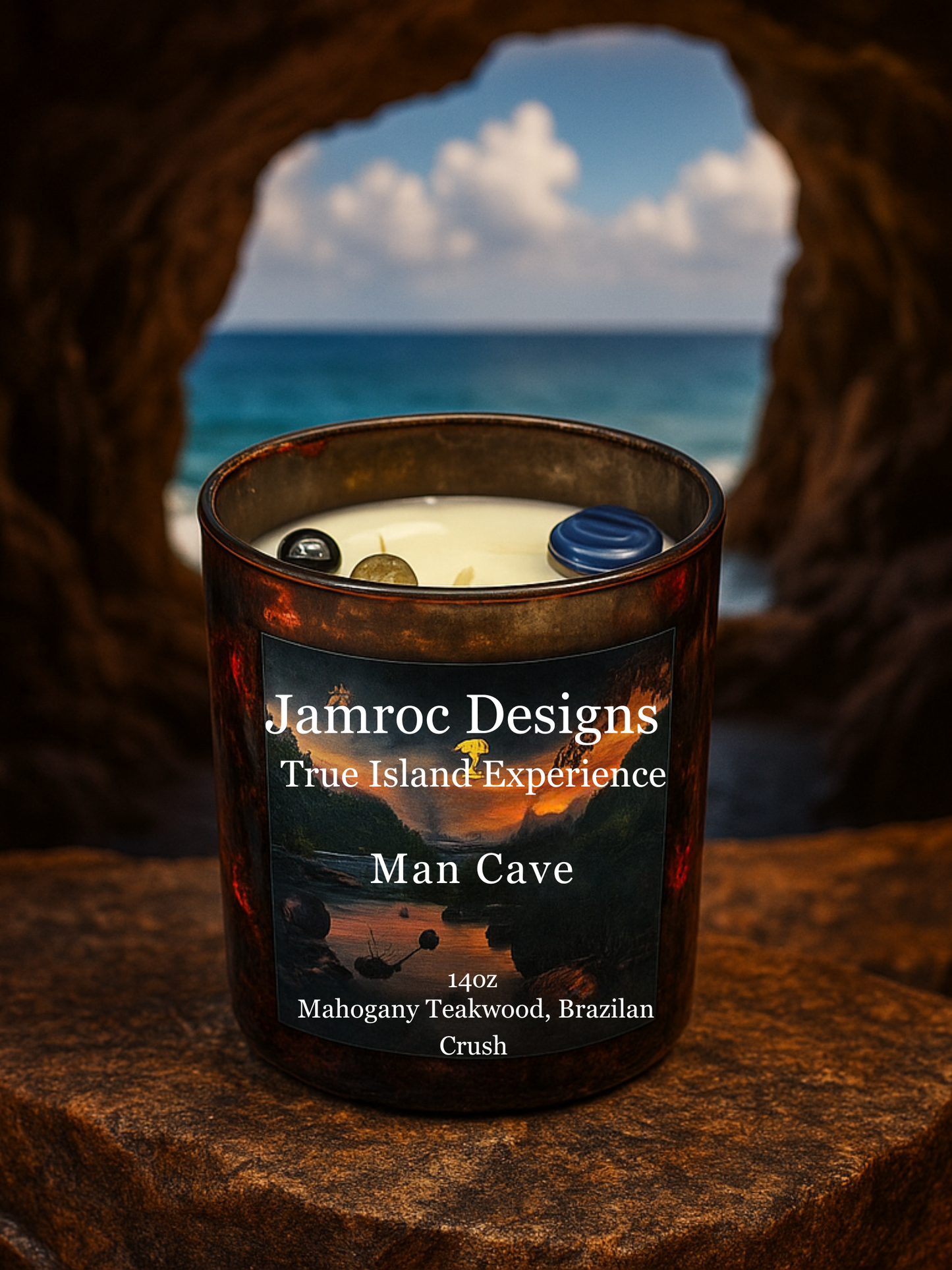 Man Cave Candle