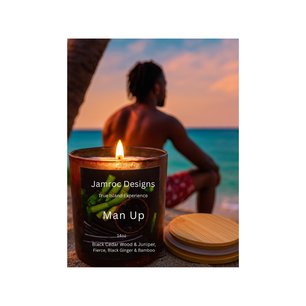 Man Up Candle